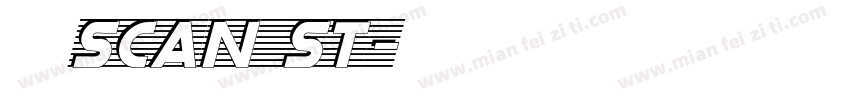微信scan st字体转换